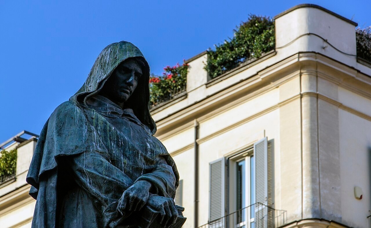 Giordano Bruno, la statua della sfida