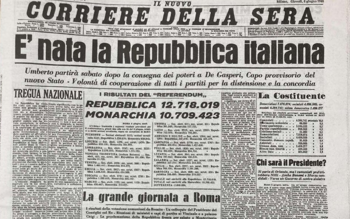 Repubblica, un futuro per gli italiani ��