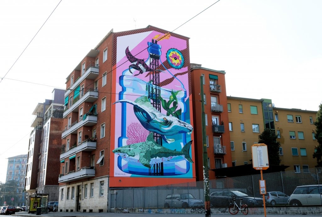 Il murale che ti fa respirare