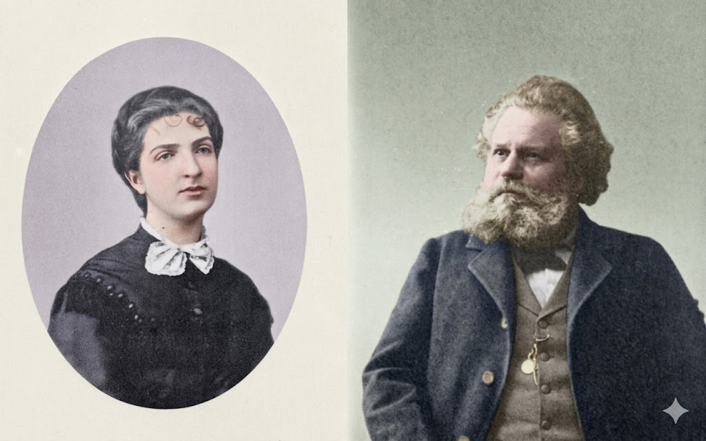 Carducci affascinato dalla regina